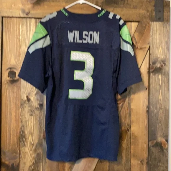 NFL Seahawks jersey #3 Wilson size 44 (L) - Picture 2 of 5